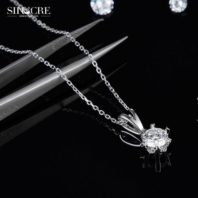 Snowflake Design Necklace and Earring Set