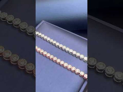3mm Round Moissanite Tennis Chain